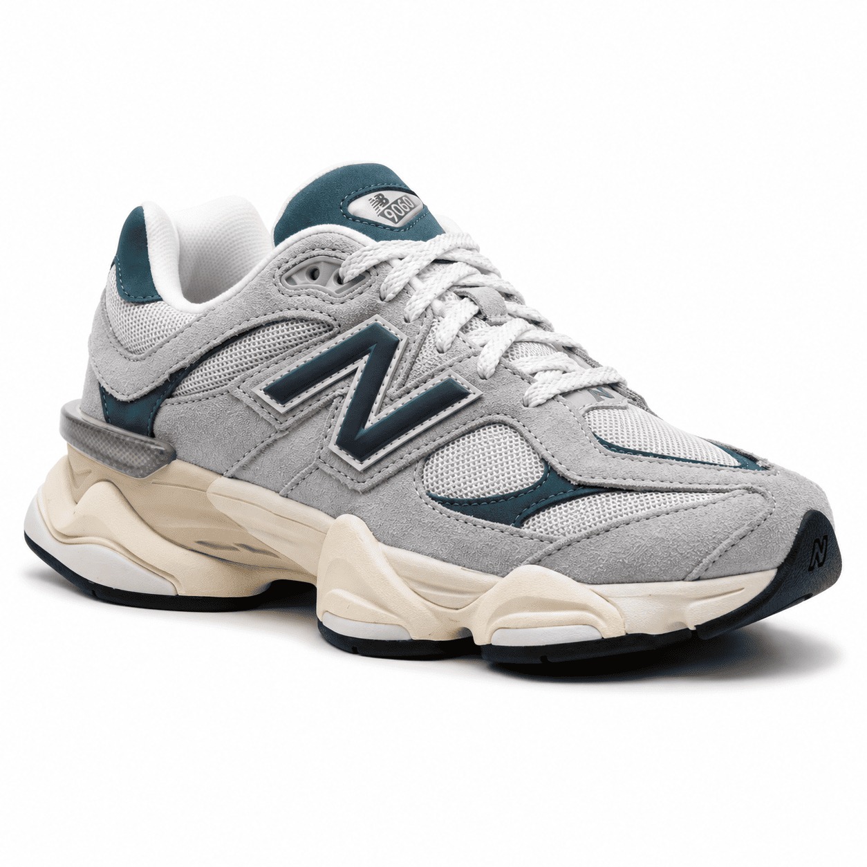 New Balance 9060 “Concrete Vintage Indigo New Spruce”